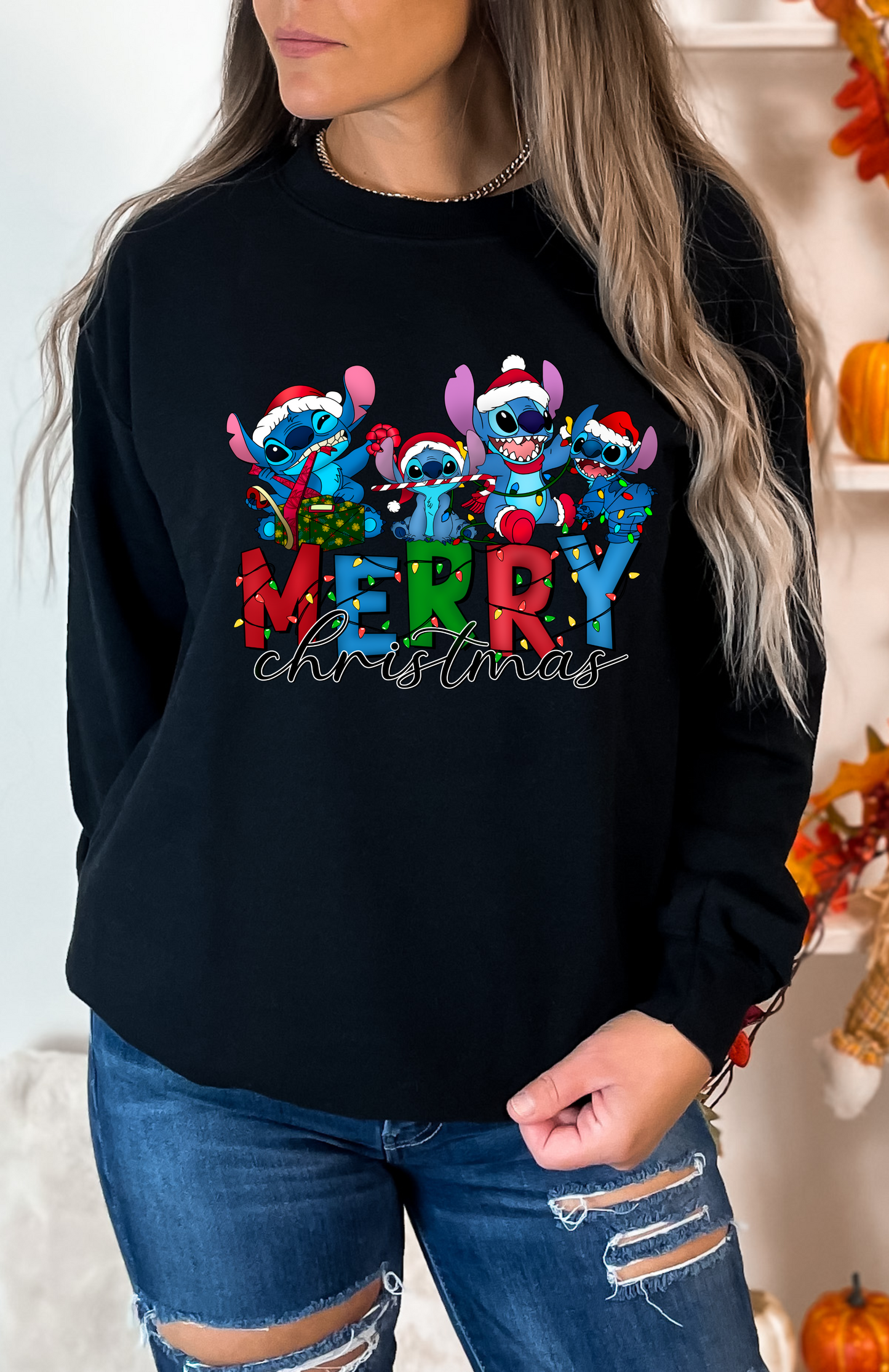 Alien  Merry Christmas Crewneck