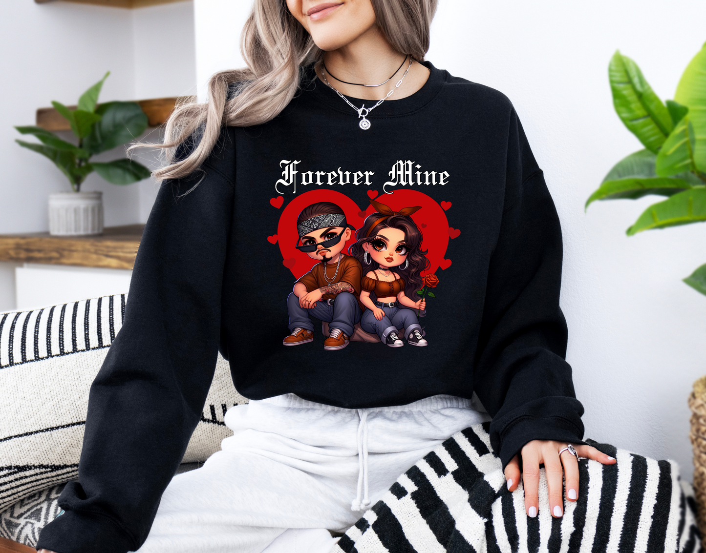 Forever Mine Couple Crewneck