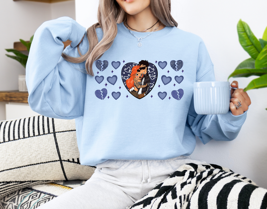 Goofy Couple Crewneck