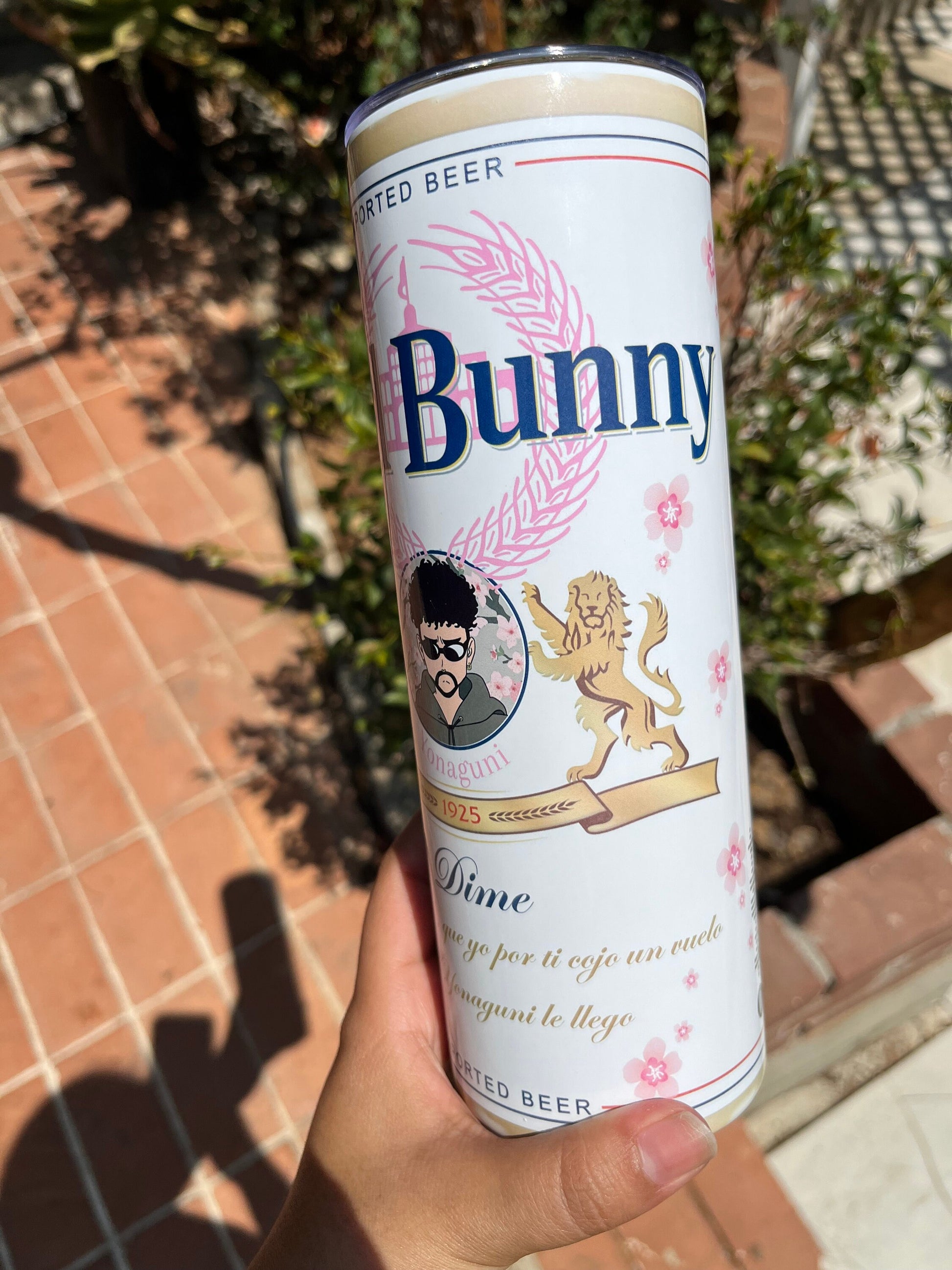 Bad Bunny Modelo Tumbler