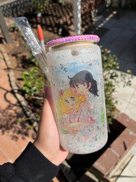 Candy Candy Anime Glass Can