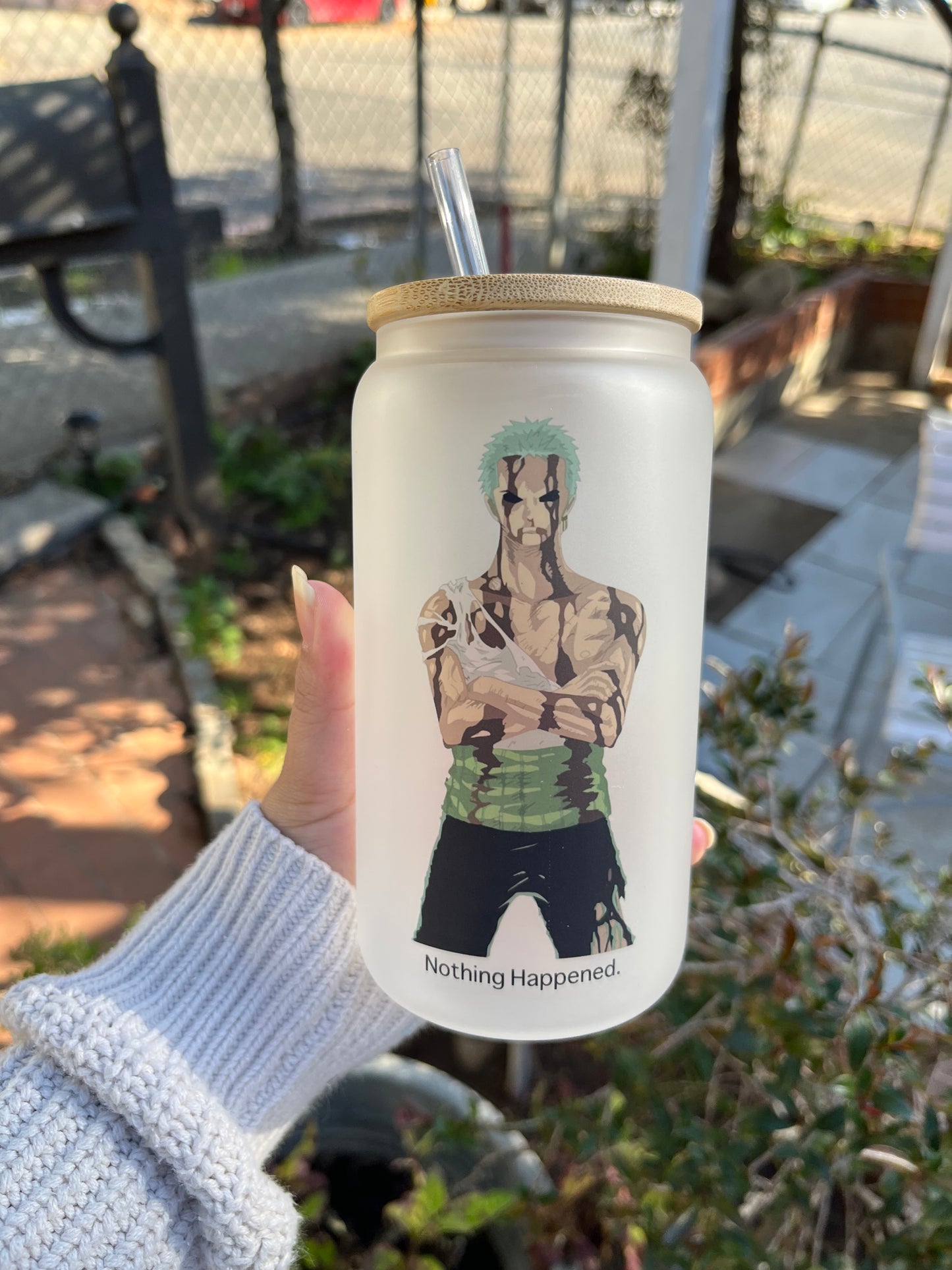 Pirate hunter zoro cup