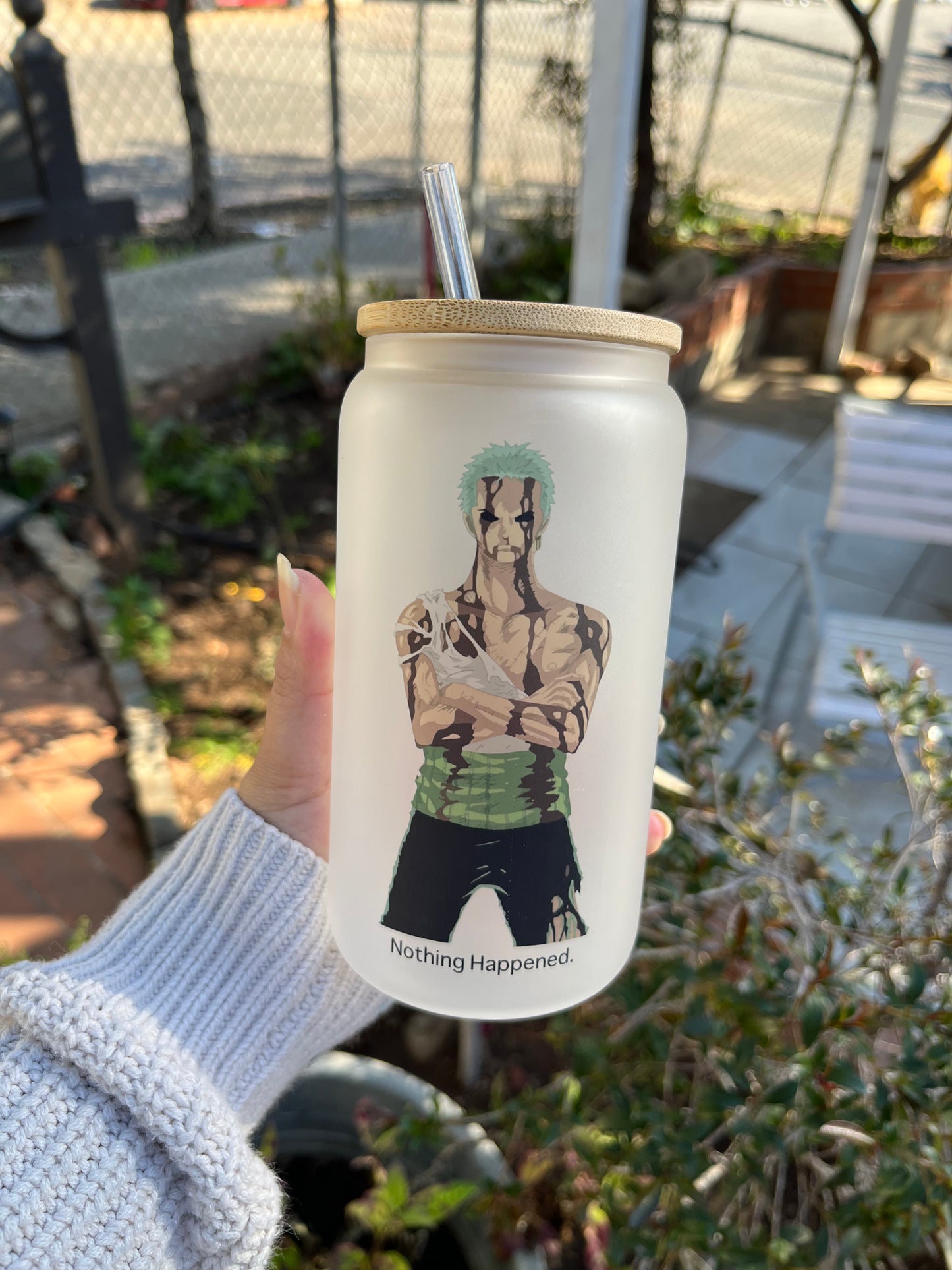 Pirate hunter zoro cup