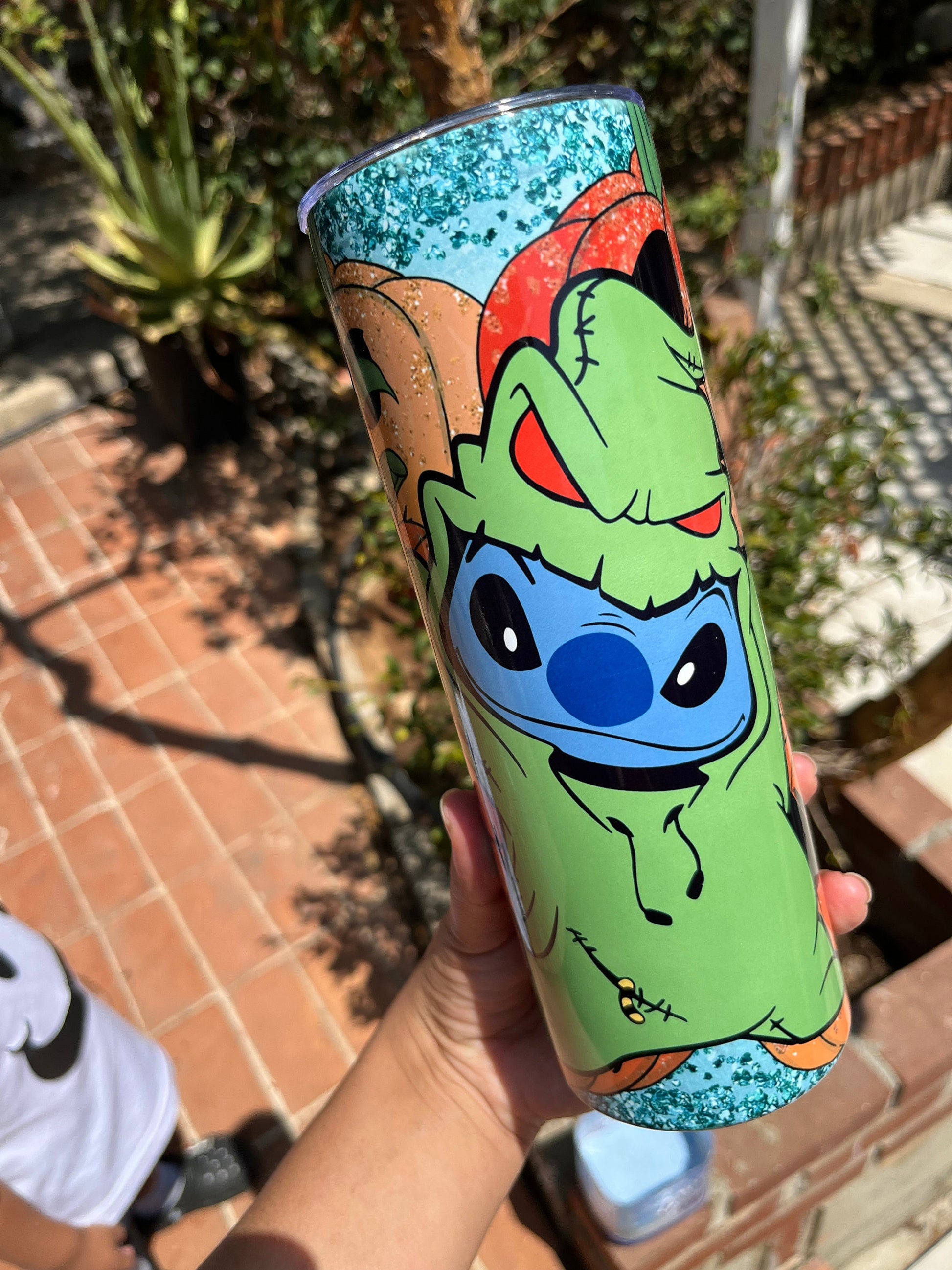 Stitch Halloween Tumbler