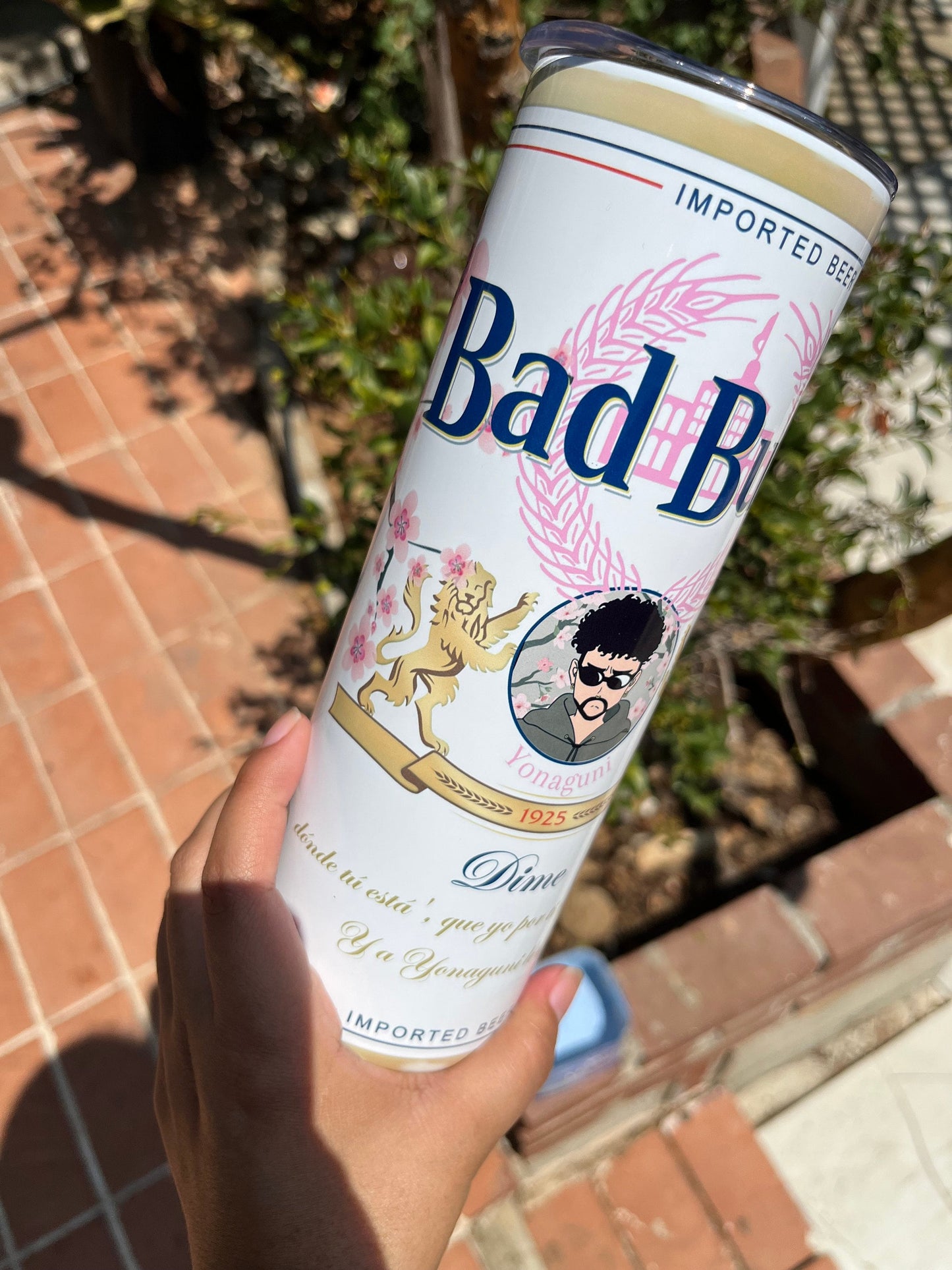 Bad Bunny Modelo Tumbler