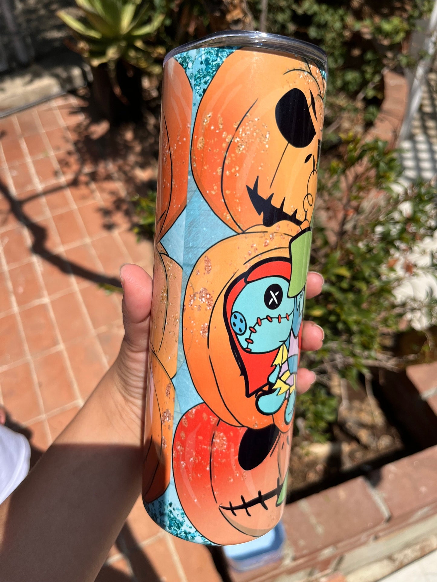 Stitch Halloween Tumbler