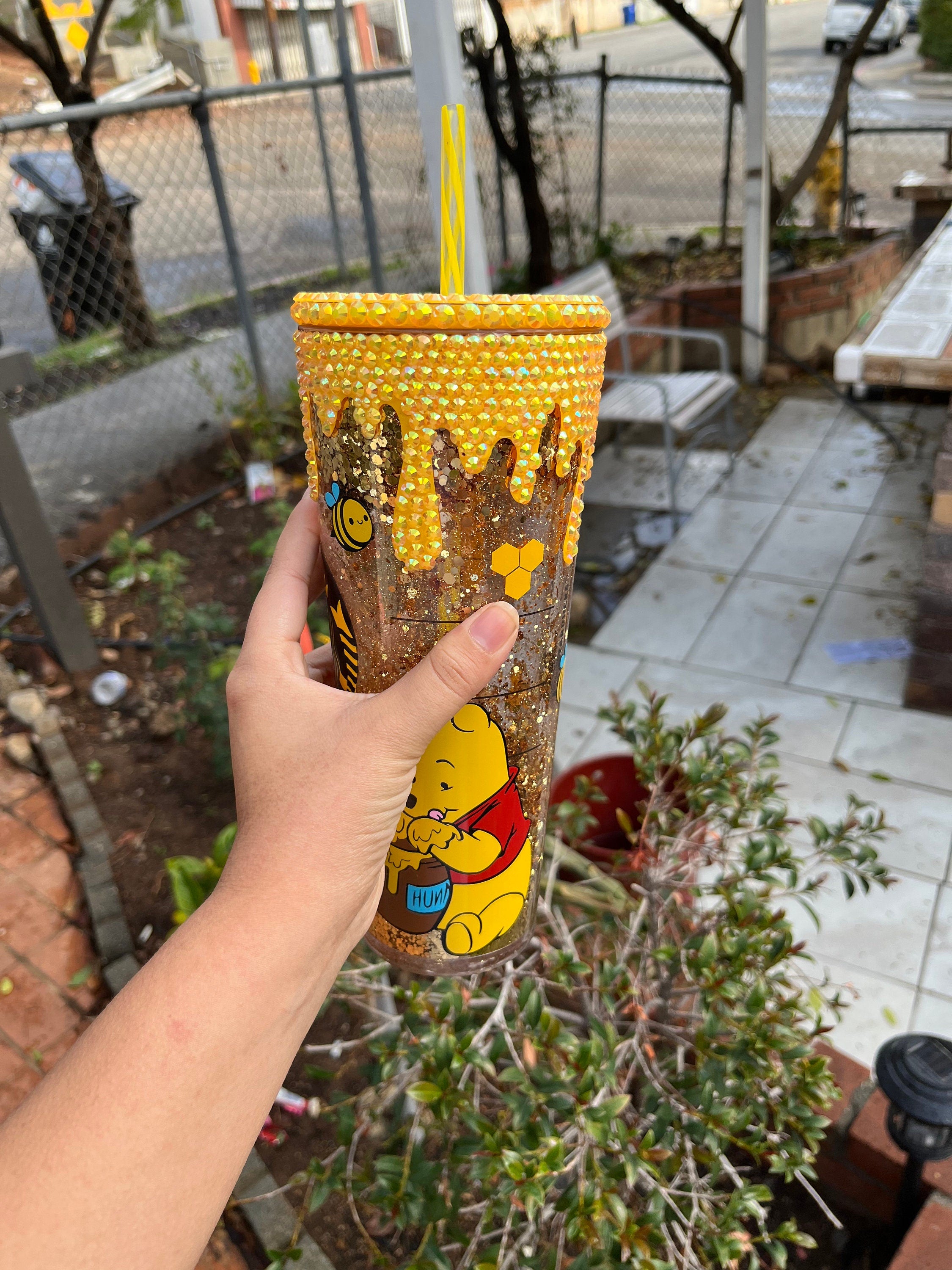 Popular winnie the pooh 24oz tumbler