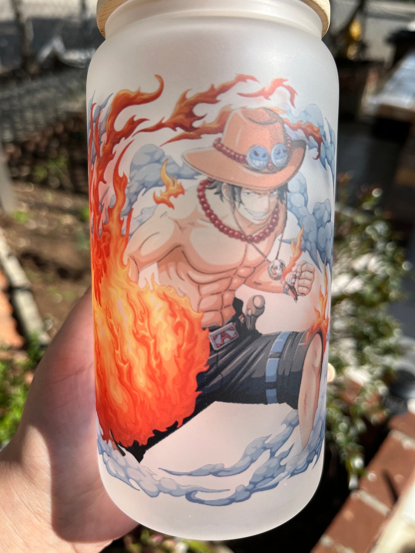 Fire Fist Ace One Piece Anime cup