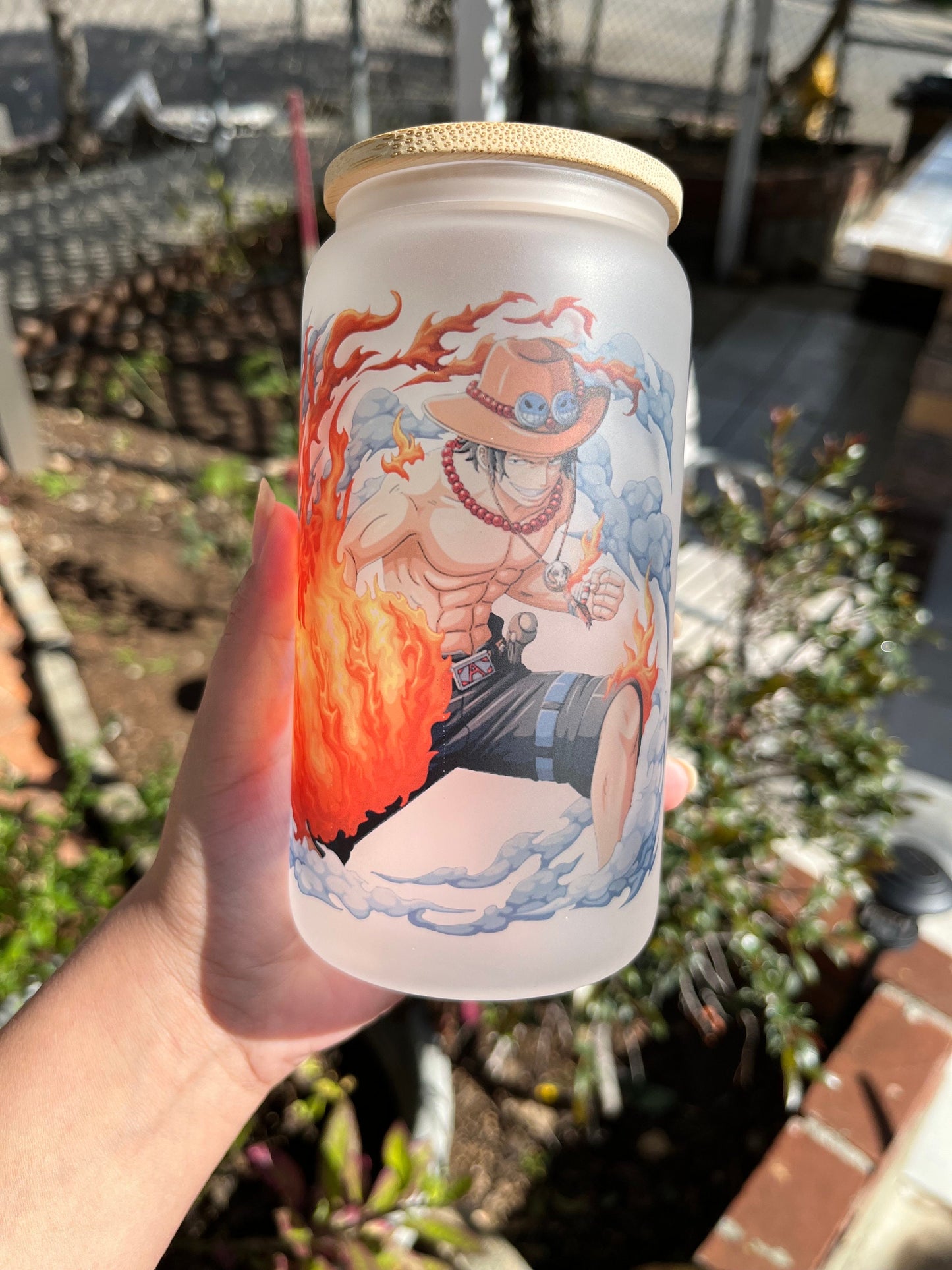 Fire Fist Ace One Piece Anime cup