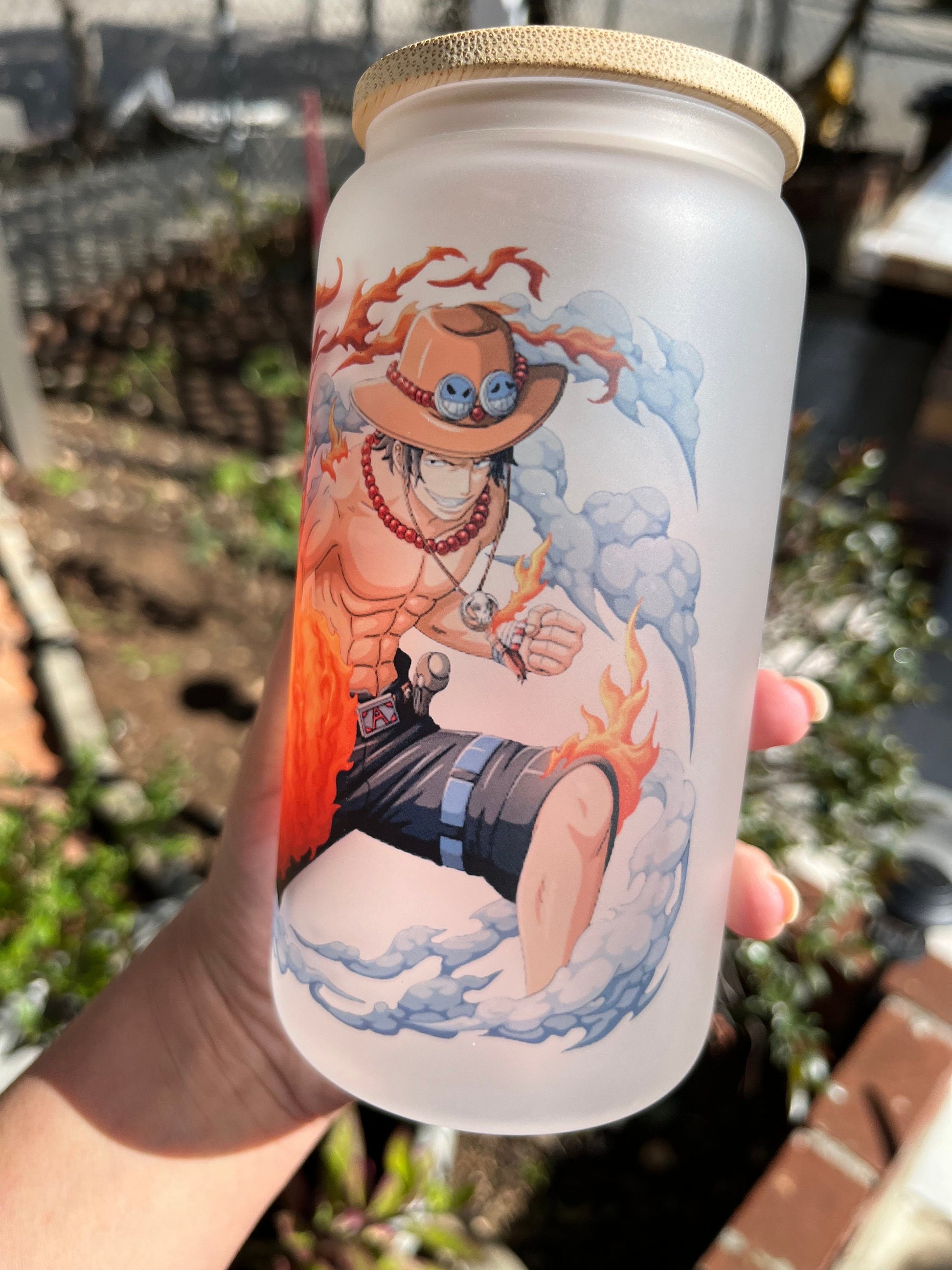 Fire Fist Ace One Piece Anime cup