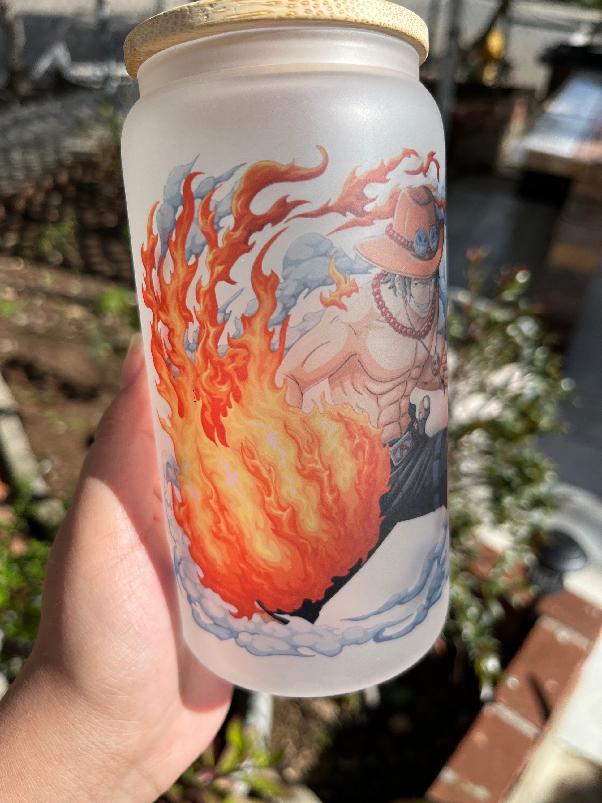 Fire Fist Ace One Piece Anime cup