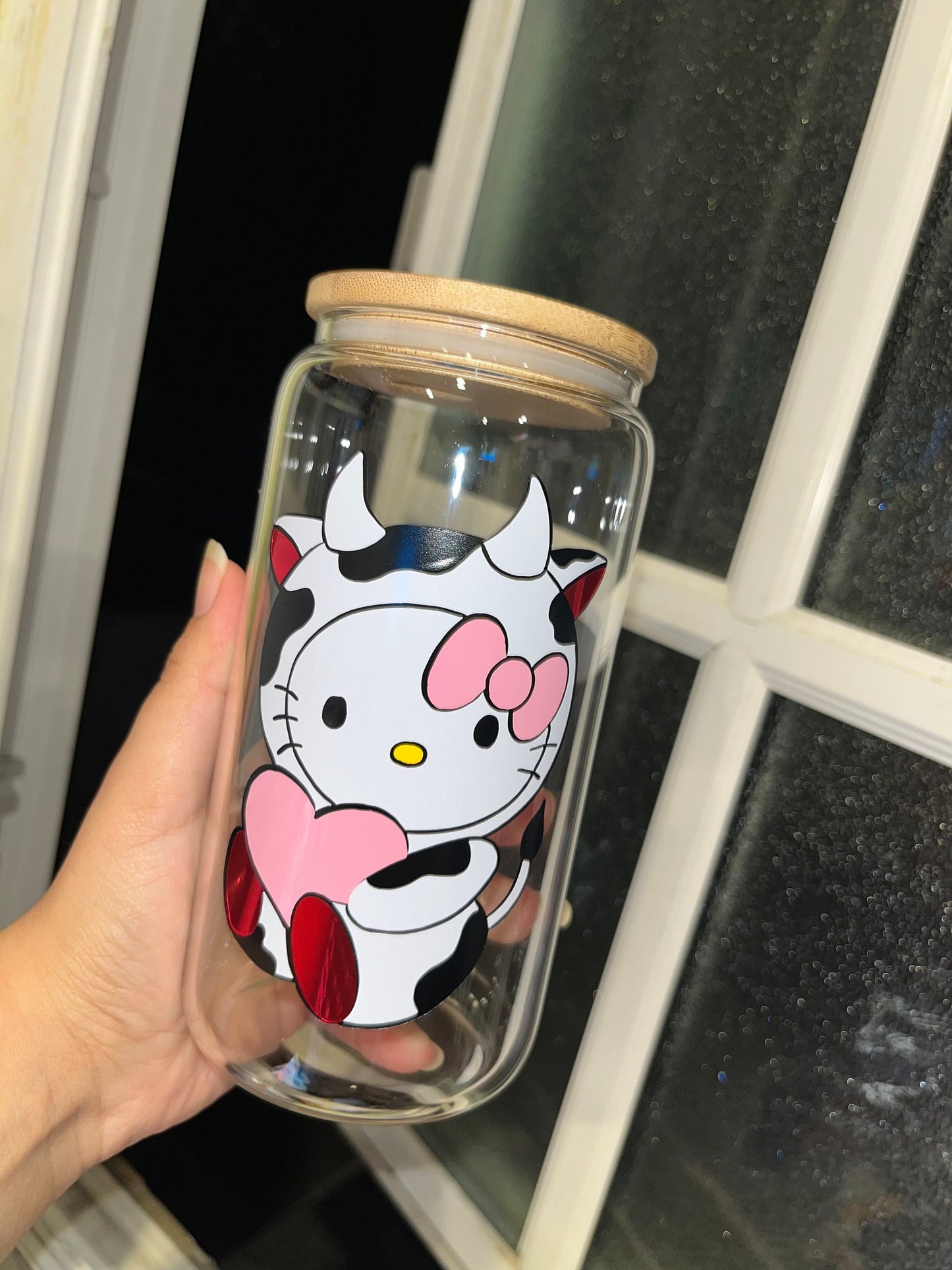 Hello Kitty Cow Costume Cup