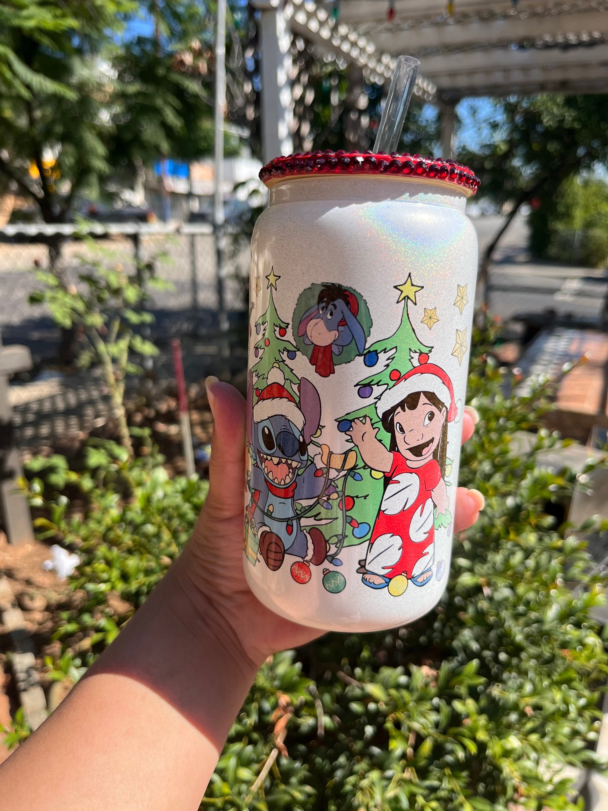 Magical Christmas Glass Can