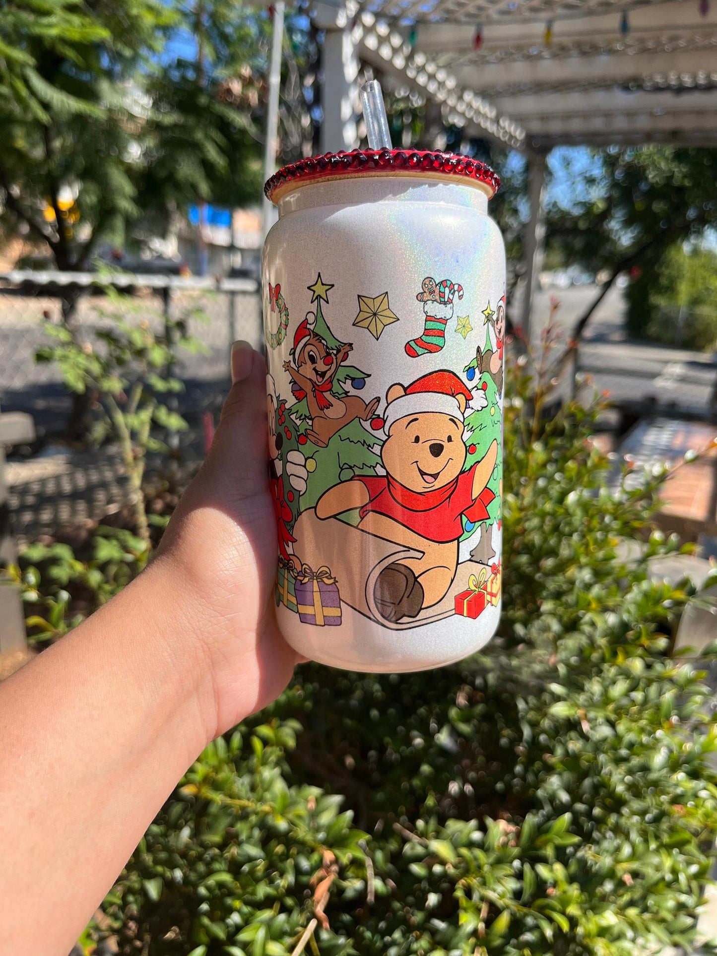 Magical Christmas Glass Can