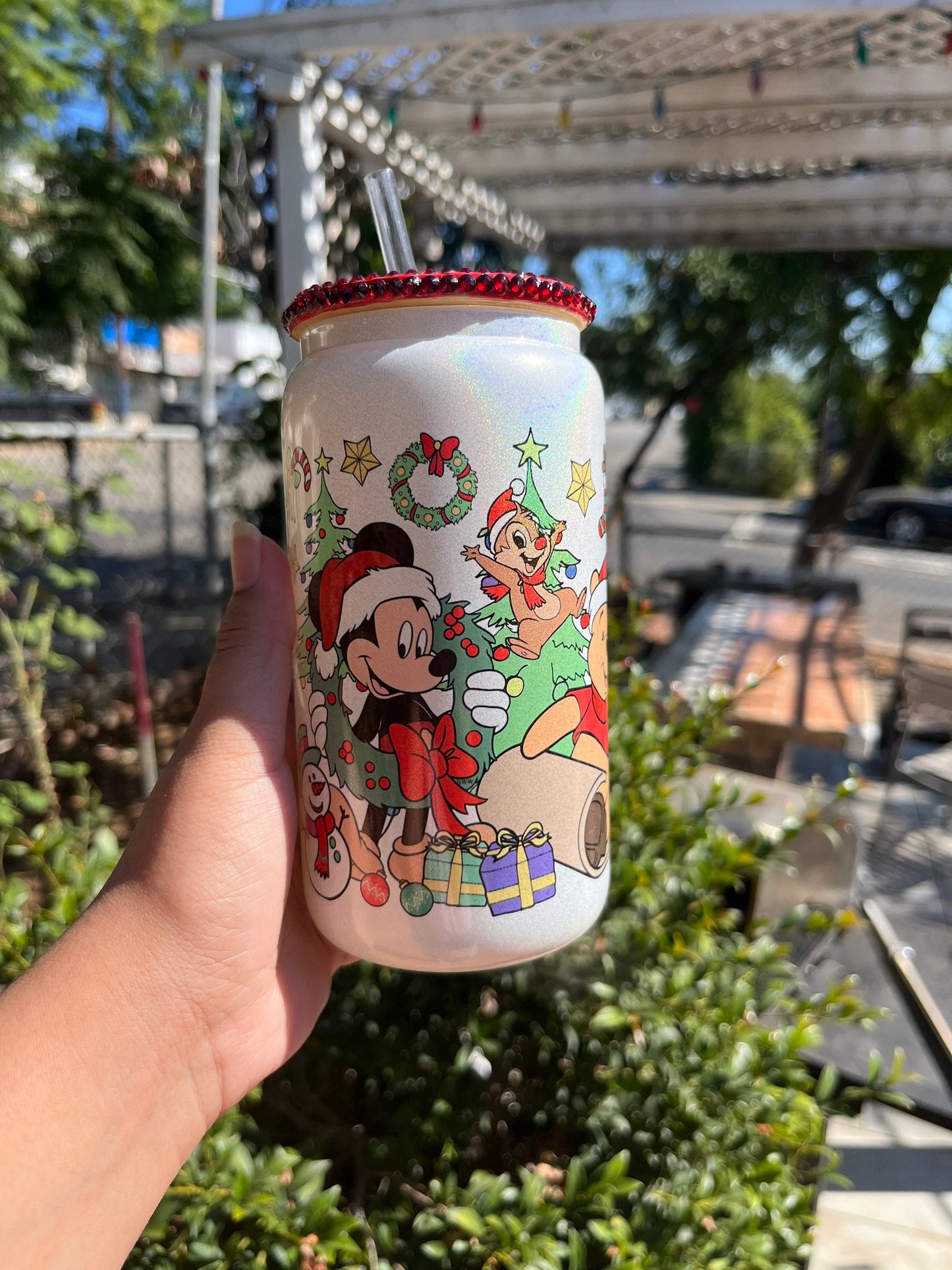 Magical Christmas Glass Can